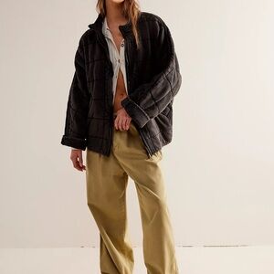 Black Quilted Jacket